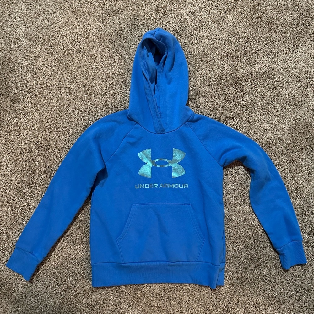 Under Armour Kids Vibrant Blue Hoodie